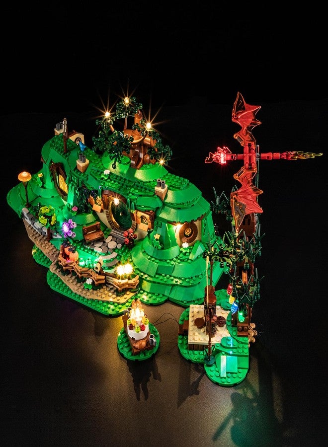 YEABRICKS LED Light for 10354 Lord of The Rings The Shire Building Blocks Model (Building Set NOT Included) - Image 2